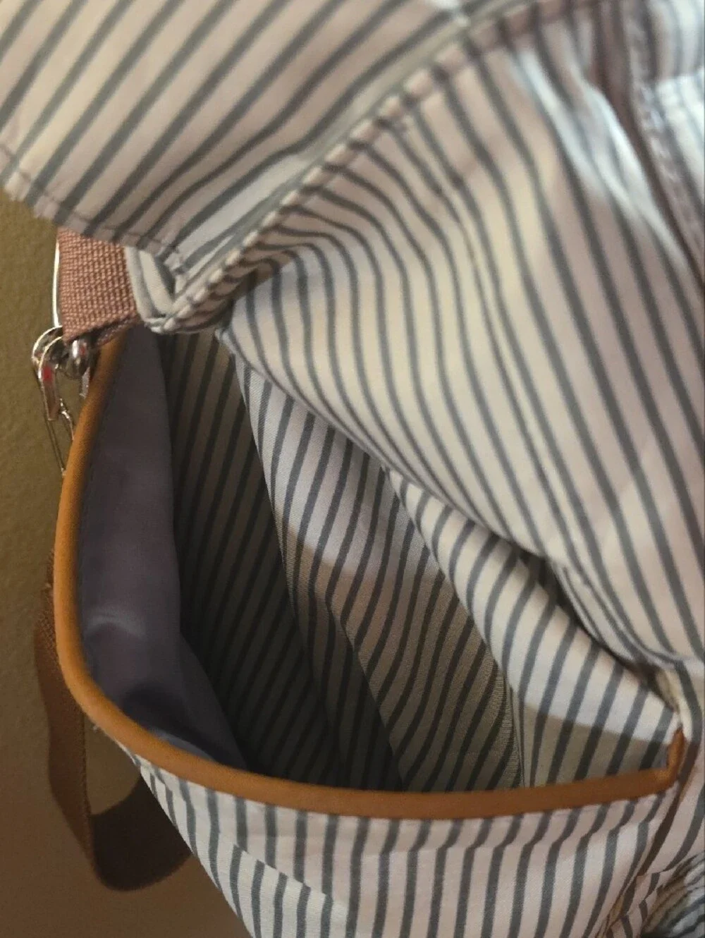 Diaper Bag With 4 Set of Travel Pouches